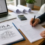 Comunicazione di Inizio Lavori Asseverata (CILA) durante la preparazione della documentazione tecnica.